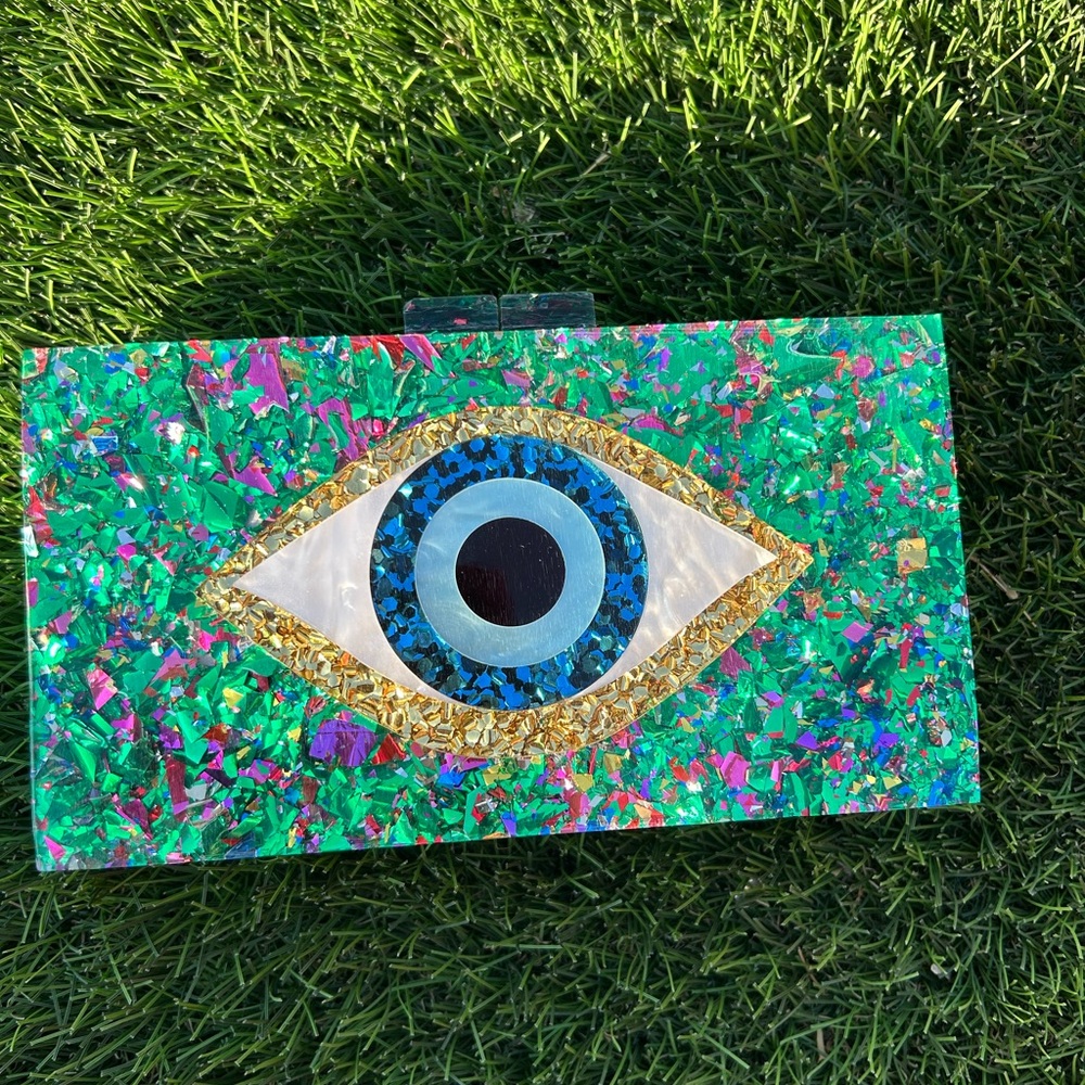 Colorful Eye Art Piece